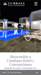 Mobile Screenshot of hotelcumbaza.com.pe